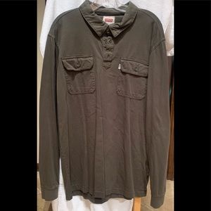 Men’s Long Sleeve Pullover Shirt